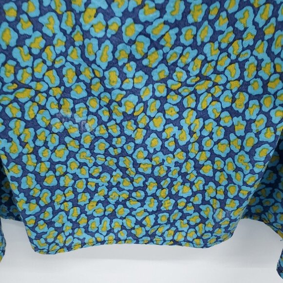 Old Navy Womens Sleeveless Blue Yellow Tank Top Plus Size 4X Scoop Neck Casual - Picture 3 of 11